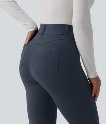 Halara UltraSculpt™ - Lässige 7/8-Leggings mit hohem Bund und Gesäßtaschen