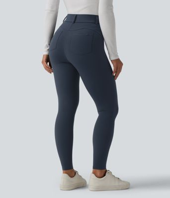 Halara UltraSculpt™ - Lässige 7/8-Leggings mit hohem Bund und Gesäßtaschen