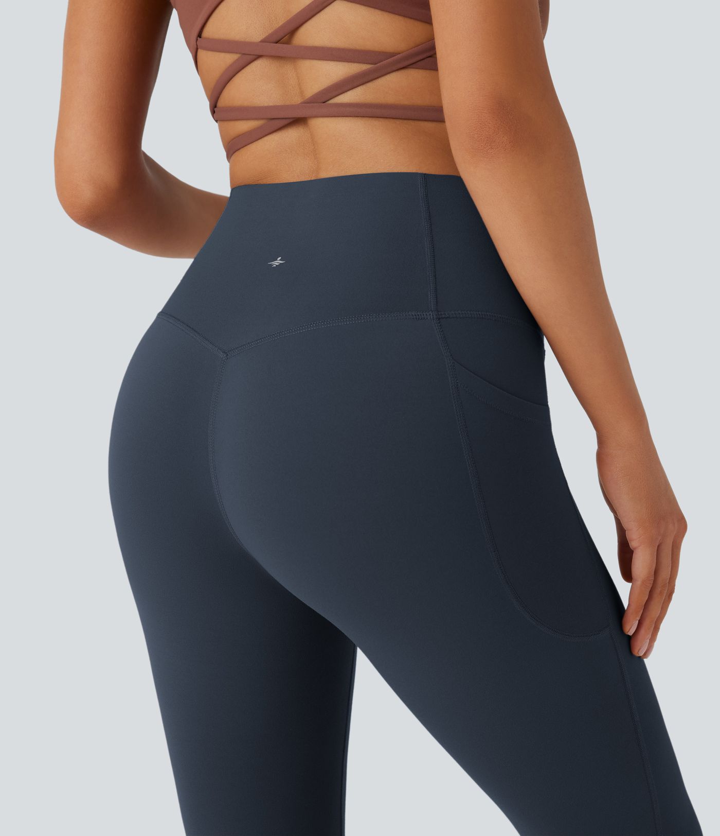 Halara UltraSculpt™ High Waisted Tummy Control Pocket Shaping Yoga Bootcut Leggings