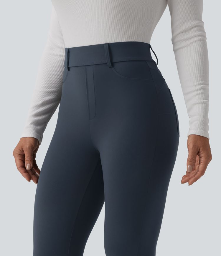 Halara UltraSculpt™ - Lässige 7/8-Leggings mit hohem Bund und Gesäßtaschen