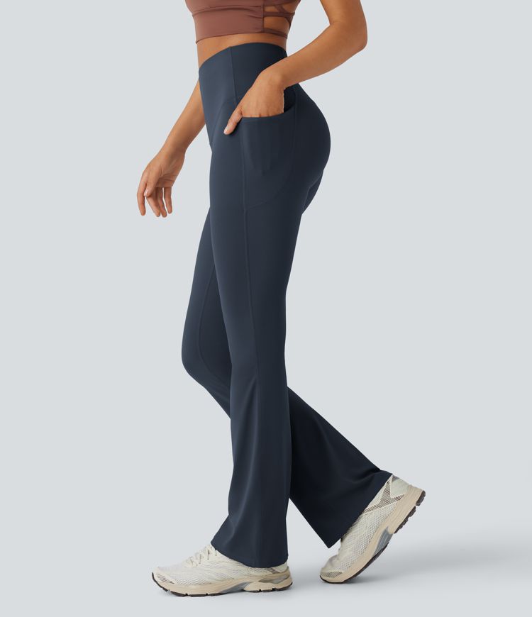 Halara UltraSculpt™ High Waisted Tummy Control Pocket Shaping Yoga Bootcut Leggings Halara UltraSculpt™ High Waisted Tummy Control Pocket Shaping Yoga Bootcut Leggings