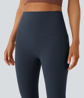 Halara UltraSculpt™ High Waisted Tummy Control Pocket Shaping Yoga Bootcut Leggings