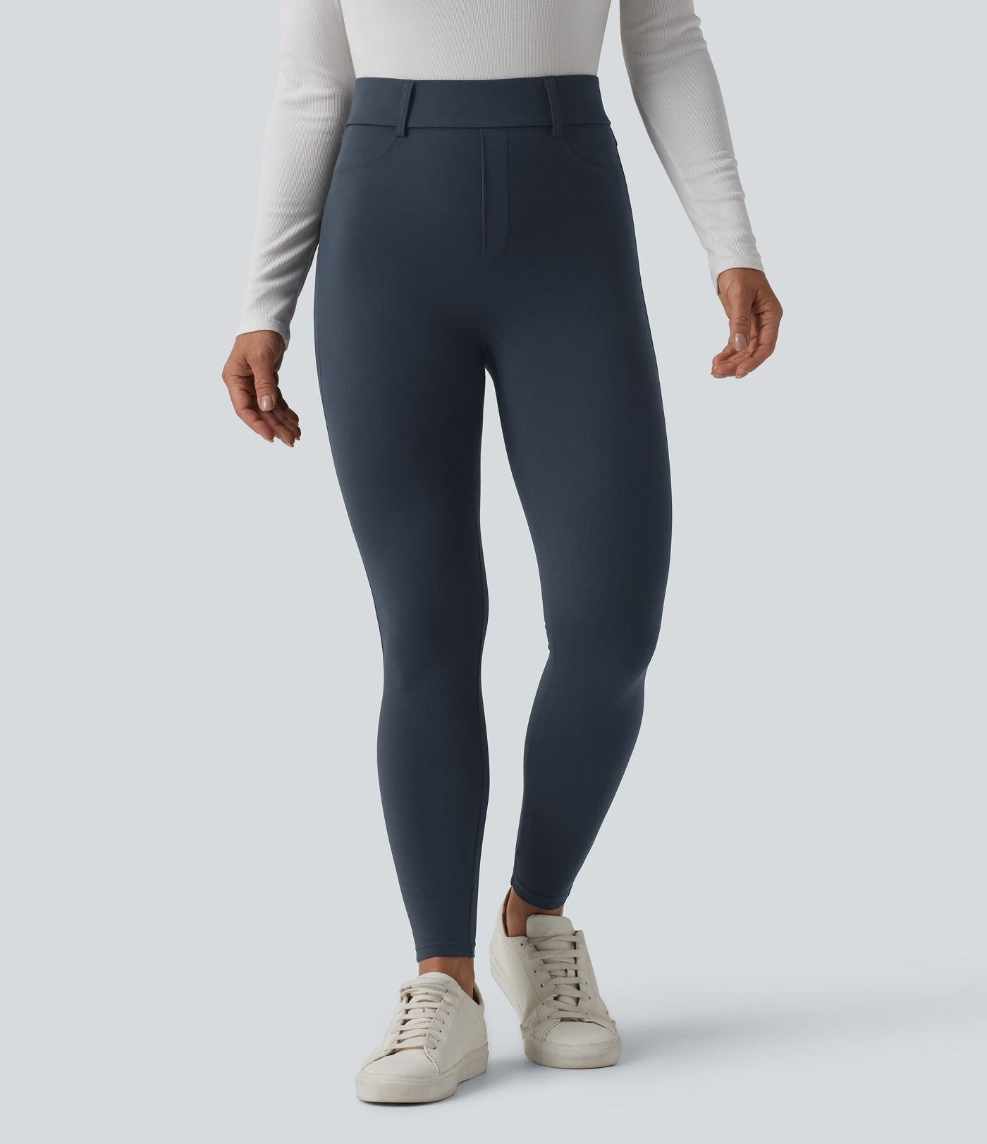 Halara UltraSculpt™ - Lässige 7/8-Leggings mit hohem Bund und Gesäßtaschen