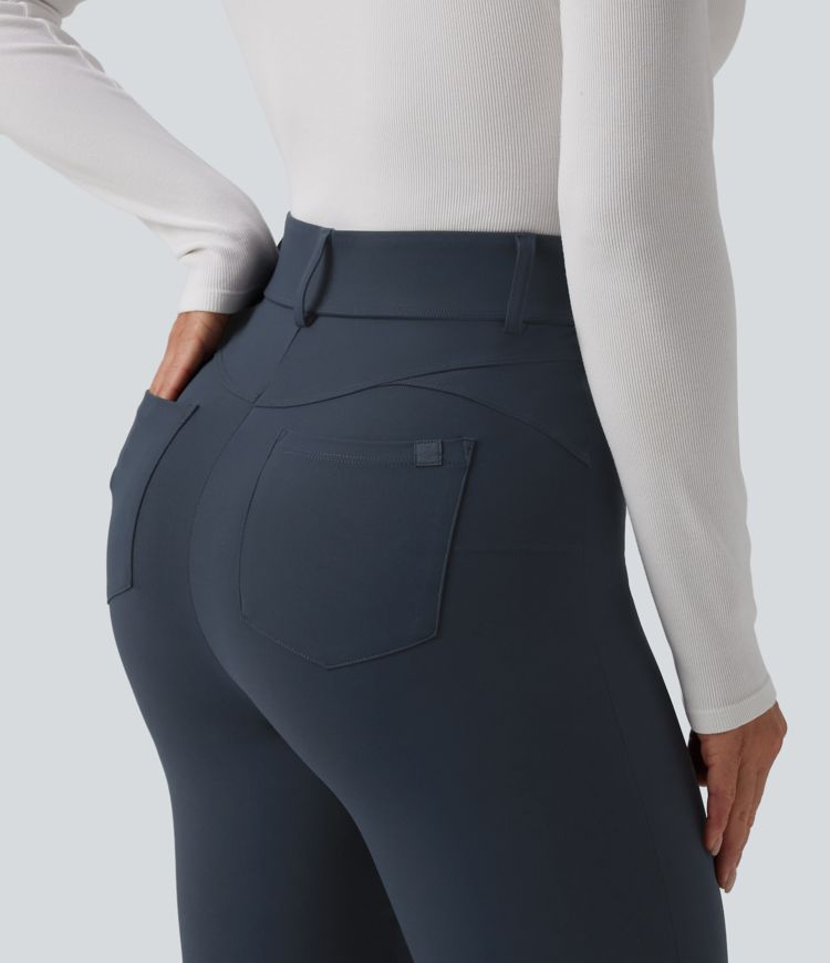 Halara UltraSculpt™ High Waisted Bootcut Casual Leggings with Pockets