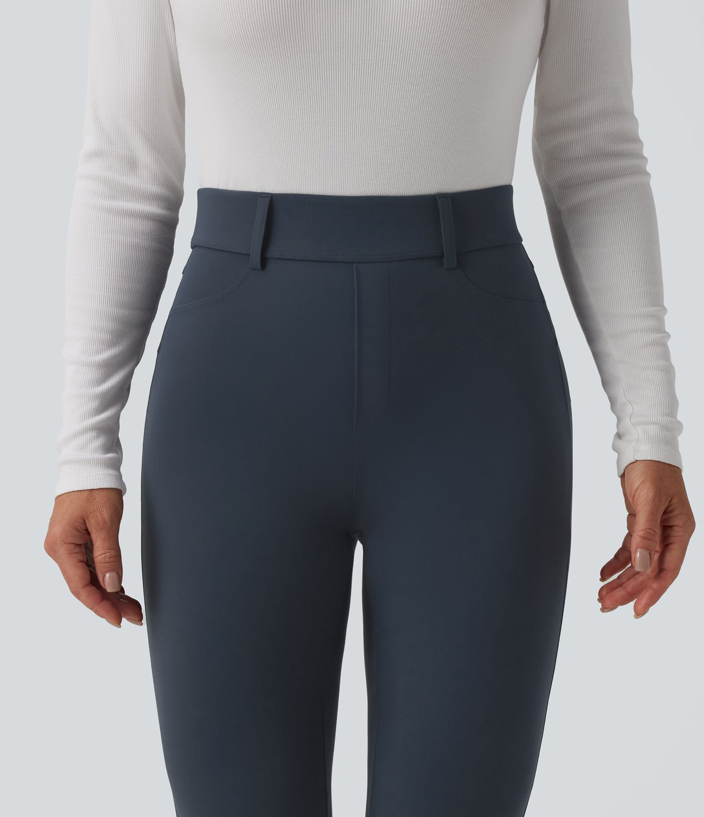 Halara UltraSculpt™ High Waisted Bootcut Casual Leggings with Pockets