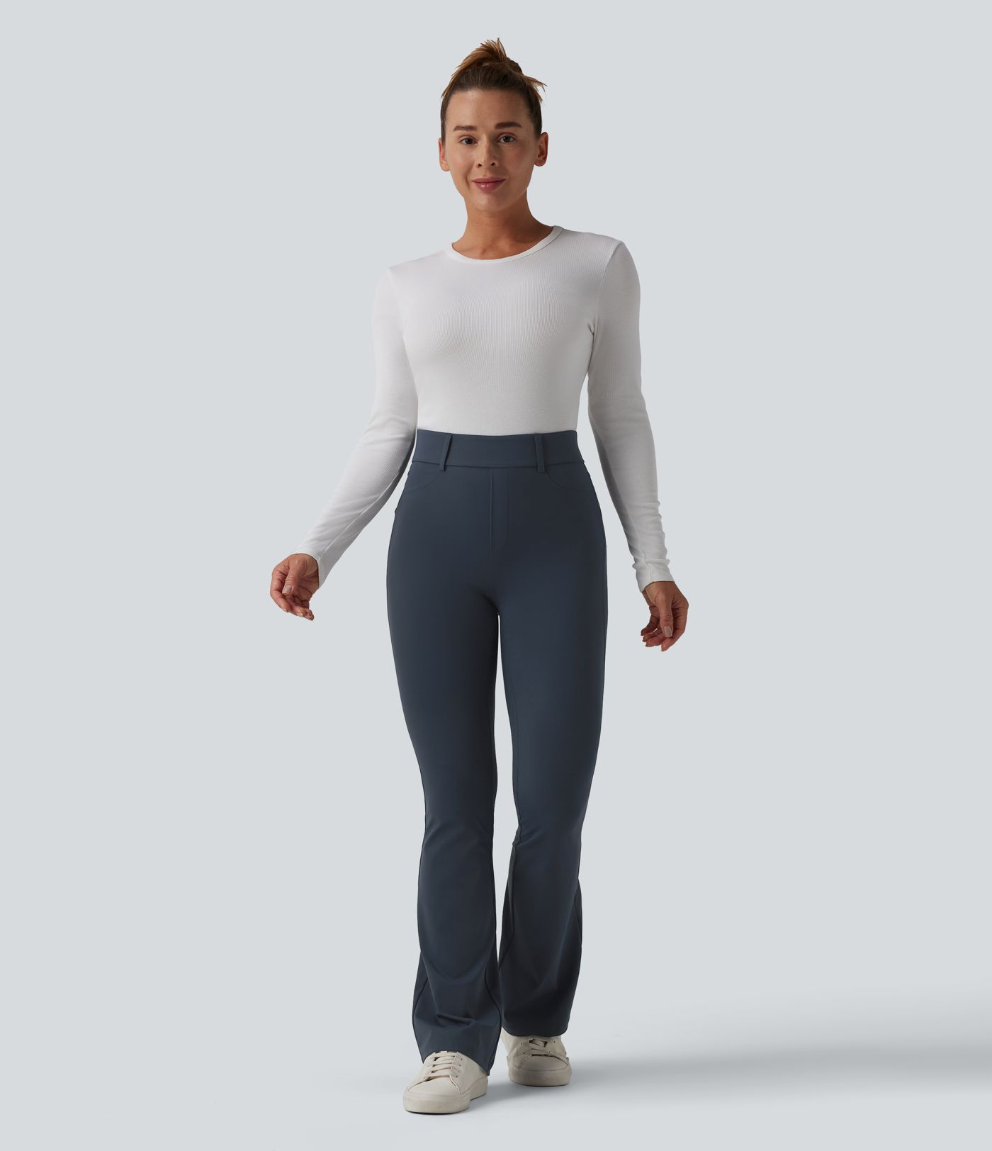 Halara UltraSculpt™ High Waisted Bootcut Casual Leggings with Pockets