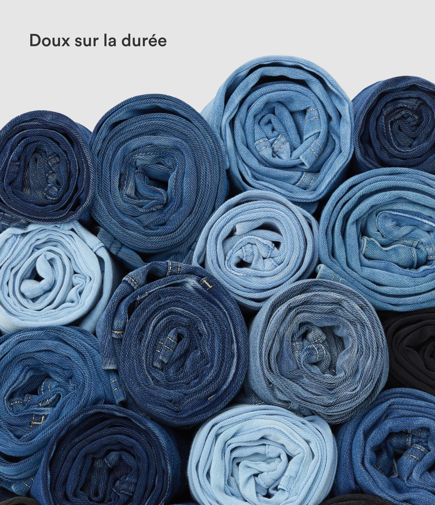 Short en jean Halara Flex™ casual gainant taille haute croisée avec poches Short en jean Halara Flex™ casual gainant taille haute croisée avec poches