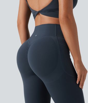 Halara UltraSculpt™ High Waisted Scrunch Butt Lifting Tummy Control Shaping Yoga Flare Leggings with Pockets Halara UltraSculpt™ High Waisted Scrunch Butt Lifting Tummy Control Shaping Yoga Flare Leggings with Pockets