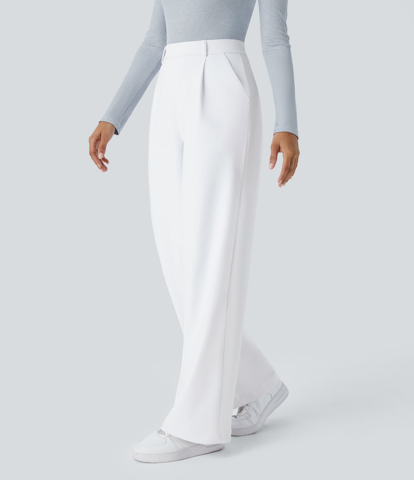 Halara Flex™ DayStretch High Waisted Pocket Straight Leg Work Pants