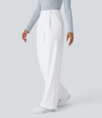 Halara Flex™ DayStretch High Waisted Pocket Straight Leg Work Pants