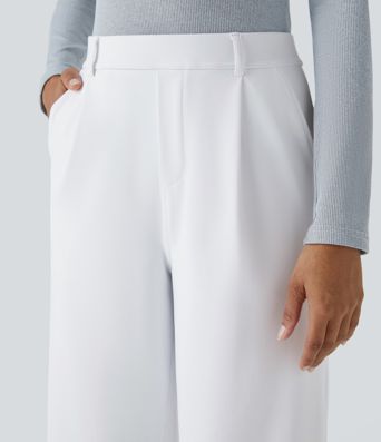Halara Flex™ DayStretch High Waisted Pocket Straight Leg Work Pants