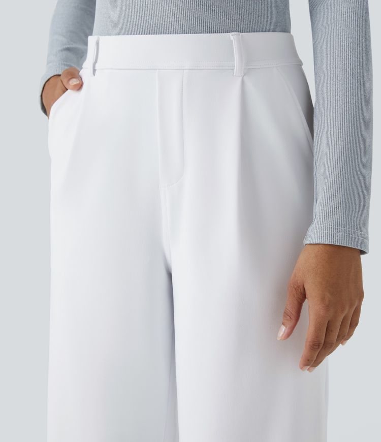 Halara Flex™ DayStretch High Waisted Pocket Straight Leg Work Pants