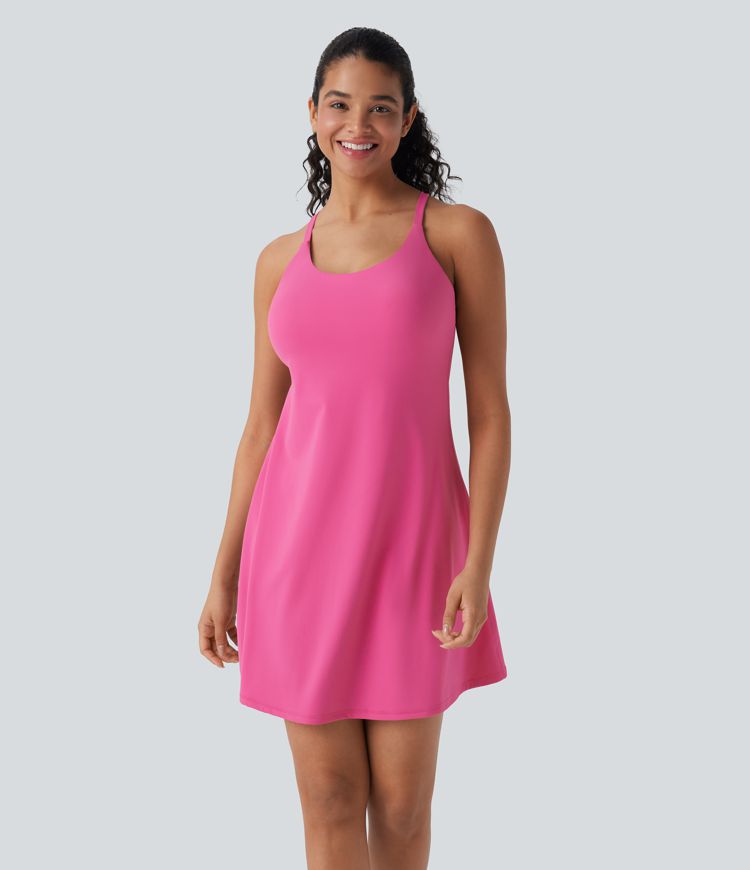 SoftlyZero™ Plush Active Dress-Longer Length-Easy Peezy Edition DD-F Cups