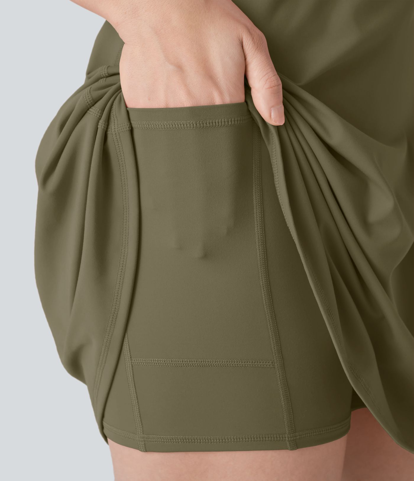 SoftlyZero™ Plush Backless Active Dress-Longer Length-Easy Peezy Edition