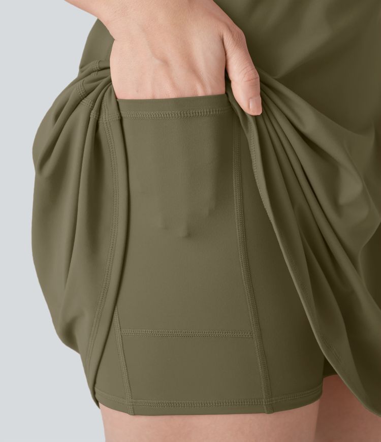 SoftlyZero™ Plush Backless Active Dress-Longer Length-Easy Peezy Edition