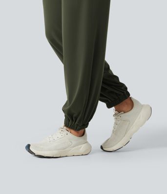 Halara UltraSculpt™ - Schmal zulaufende Yoga-Jogginghose mit hohem Bund, Seitentaschen und Bauchkontrolle Halara UltraSculpt™ - Schmal zulaufende Yoga-Jogginghose mit hohem Bund, Seitentaschen und Bauchkontrolle
