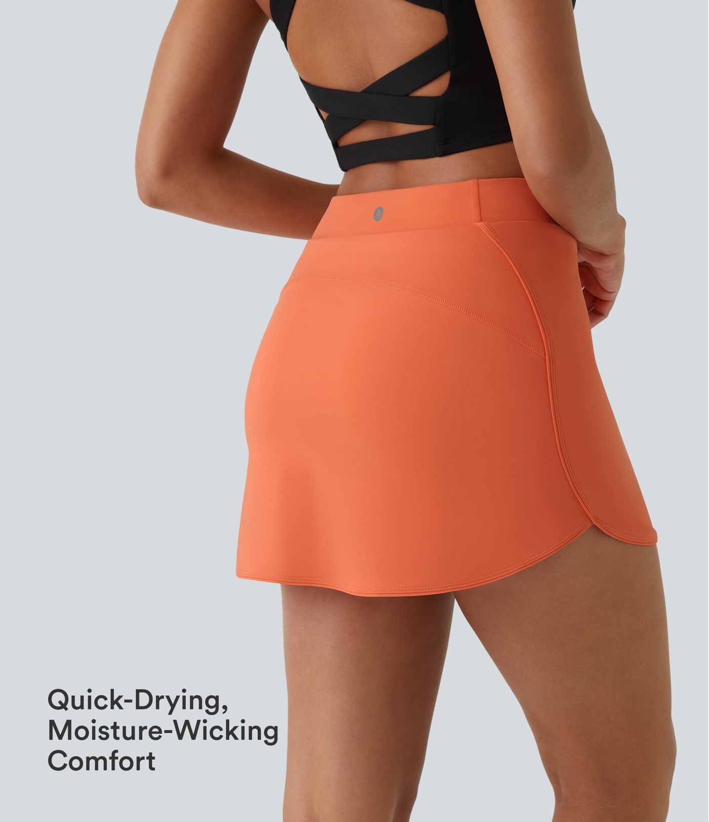 Everyday High Waisted Pocket 2-in-1 Micro Mini Golf Skirt-Clarity