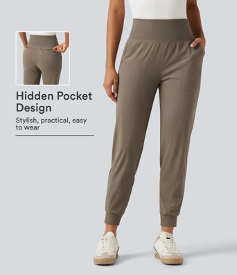 Halara UltraSculpt™ High Waisted Tapered Work Joggers with Pockets