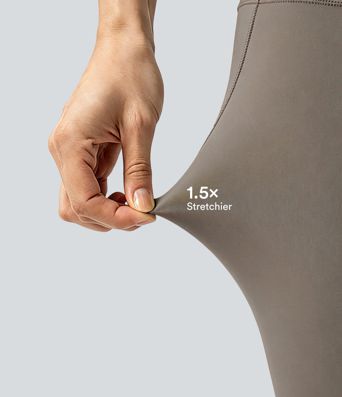 Halara UltraSculpt™ - Formende Workout-Leggings mit hohem Bund, Seitentaschen und Bauchkontrolle - Plus Size