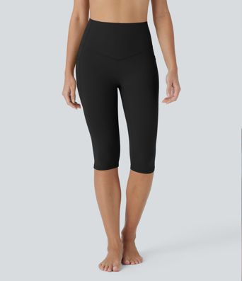 Legging corsaire de yoga gainant taille haute avec poches Halara UltraSculpt™