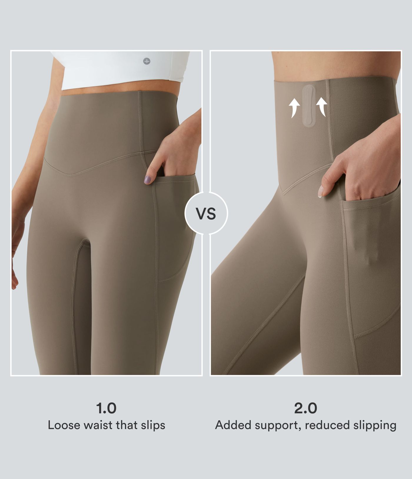 Halara UltraSculpt™ High Waisted Anti-Roll Tummy Control Shaping Workout Leggings with Pockets Halara UltraSculpt™ High Waisted Anti-Roll Tummy Control Shaping Workout Leggings with Pockets