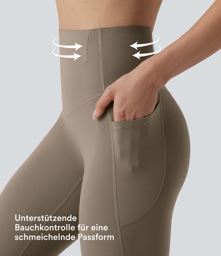 Halara UltraSculpt™ - Formende 7/8-Workout-Leggings mit hohem Bund, Seitentaschen und Bauchkontrolle Halara UltraSculpt™ - Formende 7/8-Workout-Leggings mit hohem Bund, Seitentaschen und Bauchkontrolle