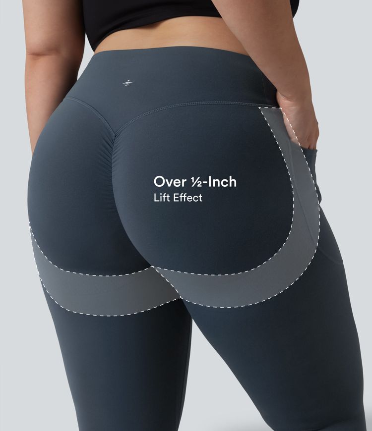 Halara UltraSculpt™ High Waisted Scrunch Butt Lifting Tummy Control Pocket Shaping Training Plus Size Leggings Halara UltraSculpt™ High Waisted Scrunch Butt Lifting Tummy Control Pocket Shaping Training Plus Size Leggings