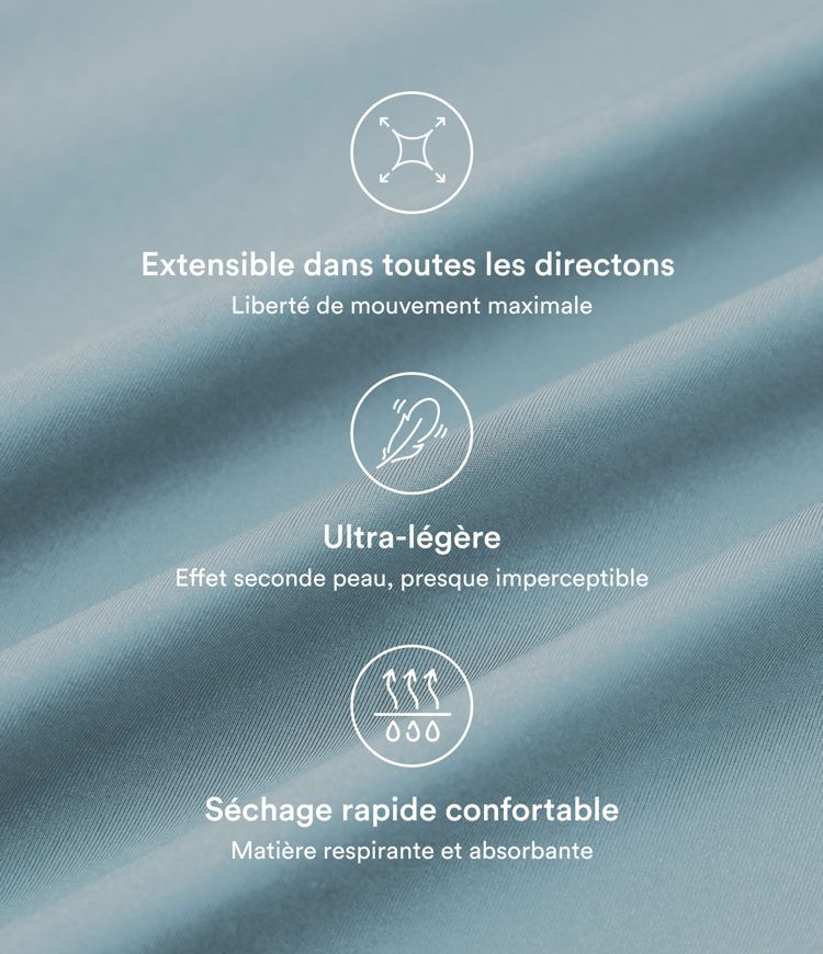 Robe décontractée mi-longue Breezeful™ dos nageur poche latérale fluide asymétrique séchage rapide A-C