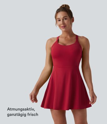 Softlyzero™ Airy - Rückenfreies Sportkleid mit Seitentaschen und InstantCool - Easy Peezy Edition, E-G Cups Softlyzero™ Airy - Rückenfreies Sportkleid mit Seitentaschen und InstantCool - Easy Peezy Edition, E-G Cups