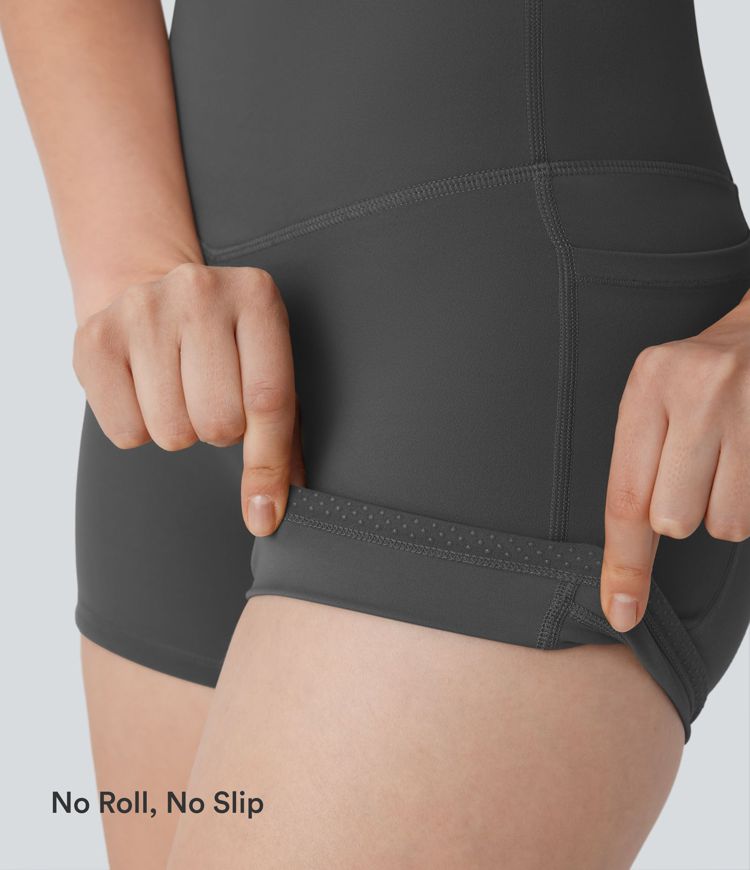 Halara UltraSculpt™ shorts ciclistas para entrenamiento, tiro alto, control abdominal moldeador y con bolsillo, 3'' Halara UltraSculpt™ shorts ciclistas para entrenamiento, tiro alto, control abdominal moldeador y con bolsillo, 3''