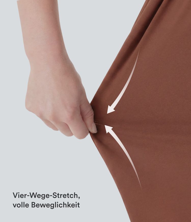 Lässiger, rückenfreier Jumpsuit mit Seitentaschen Lässiger, rückenfreier Jumpsuit mit Seitentaschen
