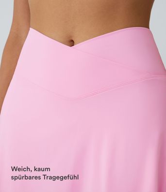Softlyzero™ Airy 2-in-1-Crossover-InstantCool-Tennisrock mit Seitentasche-Lucid-längere Länge Softlyzero™ Airy 2-in-1-Crossover-InstantCool-Tennisrock mit Seitentasche-Lucid-längere Länge