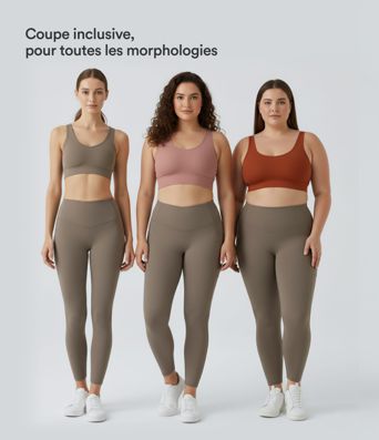 Legging d'entraînement gainant taille haute avec poches Halara UltraSculpt™