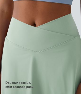 Jupe de tennis mini 2-en-1 Everyday Softlyzero™ Airy avec croisement, poche latérale et toucher frais-Lucide-UPF50+ Jupe de tennis mini 2-en-1 Everyday Softlyzero™ Airy avec croisement, poche latérale et toucher frais-Lucide-UPF50+