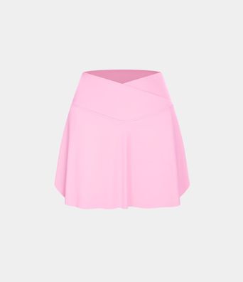 Softlyzero™ Airy Jupe de Tennis 2-en-1 à Poches Latérales Croisées Toucher Frais - Lucid - Longueur Plus Softlyzero™ Airy Jupe de Tennis 2-en-1 à Poches Latérales Croisées Toucher Frais - Lucid - Longueur Plus