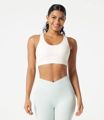 Ensemble 2 pièces : débardeur décontracté à encolure ronde et dos nageur, avec soutien-gorge intégré et effet fraîcheur - UPF50+ Ensemble 2 pièces : débardeur décontracté à encolure ronde et dos nageur, avec soutien-gorge intégré et effet fraîcheur - UPF50+