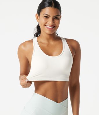 Ensemble 2 pièces : débardeur décontracté à encolure ronde et dos nageur, avec soutien-gorge intégré et effet fraîcheur - UPF50+ Ensemble 2 pièces : débardeur décontracté à encolure ronde et dos nageur, avec soutien-gorge intégré et effet fraîcheur - UPF50+