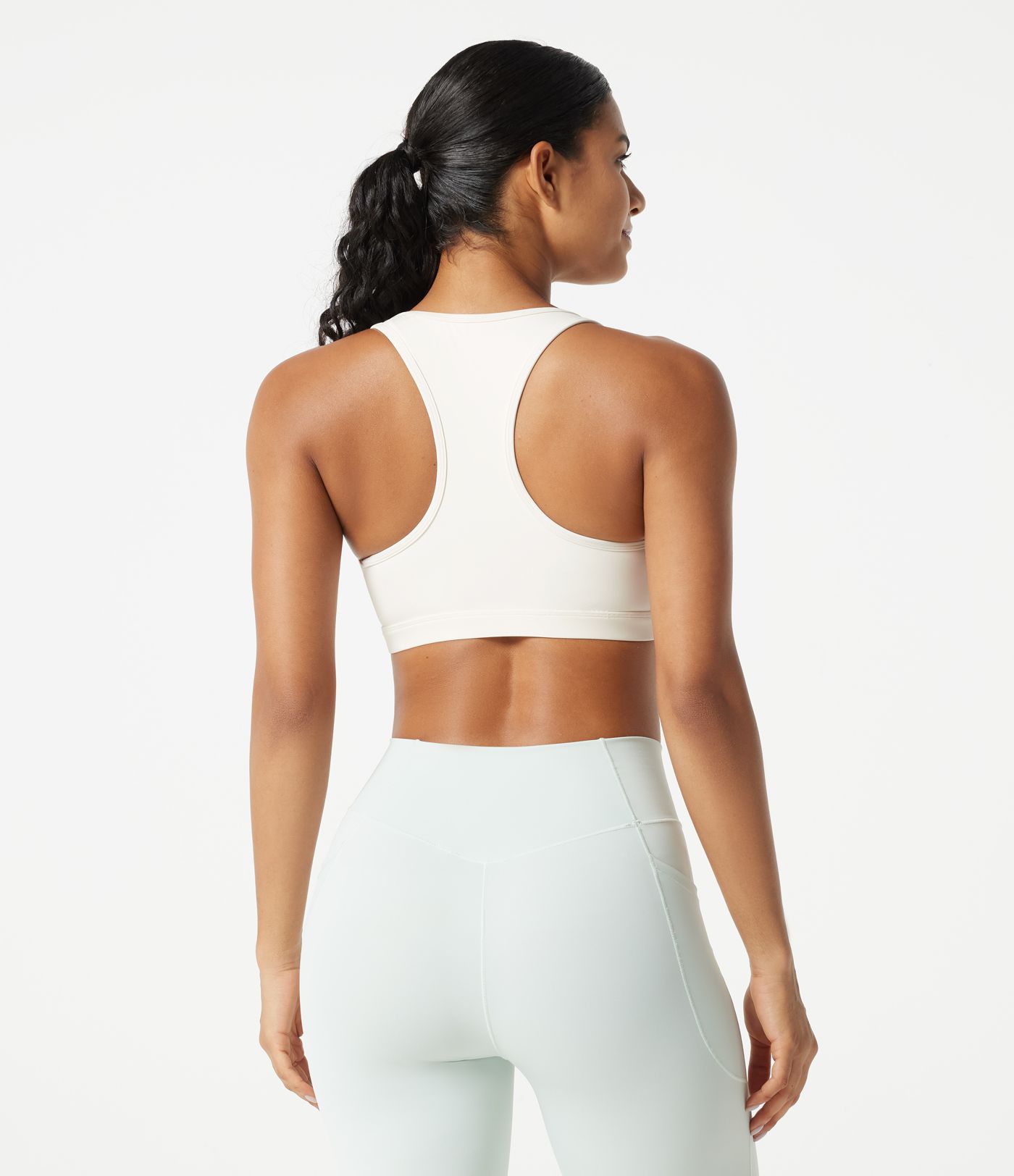 Ensemble 2 pièces : débardeur décontracté à encolure ronde et dos nageur, avec soutien-gorge intégré et effet fraîcheur - UPF50+ Ensemble 2 pièces : débardeur décontracté à encolure ronde et dos nageur, avec soutien-gorge intégré et effet fraîcheur - UPF50+