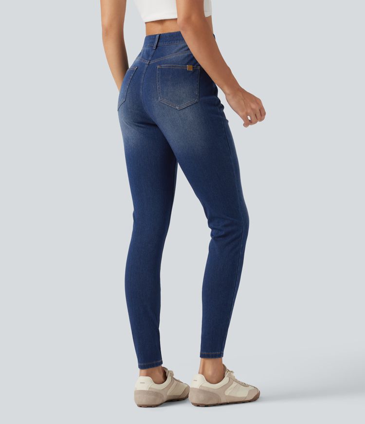 Halara Flex™ High Waisted Skinny Casual Jeans with Pockets