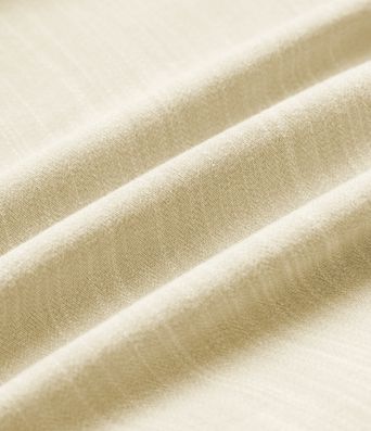 Robe nuisette mi-longue fluide à nouer devant, effet lin, décontractée Robe nuisette mi-longue fluide à nouer devant, effet lin, décontractée