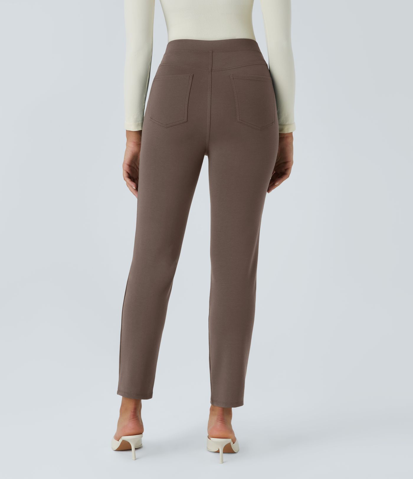 Halara Flex™ High Waisted Pocket Slim Work Pants Halara Flex™ High Waisted Pocket Slim Work Pants