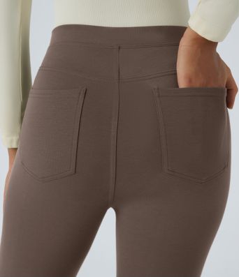 Halara Flex™ High Waisted Pocket Slim Work Pants Halara Flex™ High Waisted Pocket Slim Work Pants