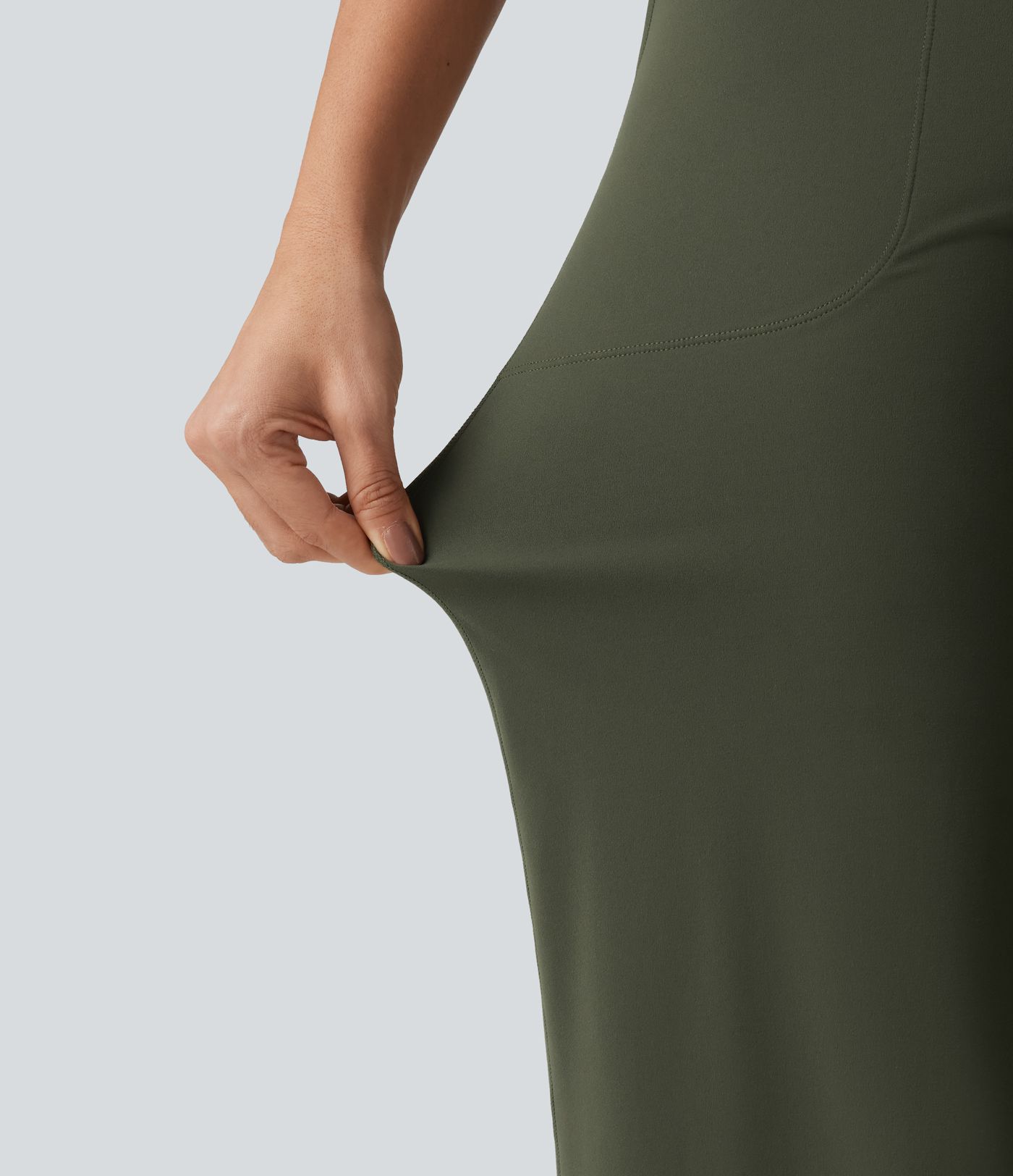 Halara UltraSculpt™ High Waisted Contrast Lace Tummy Control Straight Leg Yoga Pants with Pockets Halara UltraSculpt™ High Waisted Contrast Lace Tummy Control Straight Leg Yoga Pants with Pockets