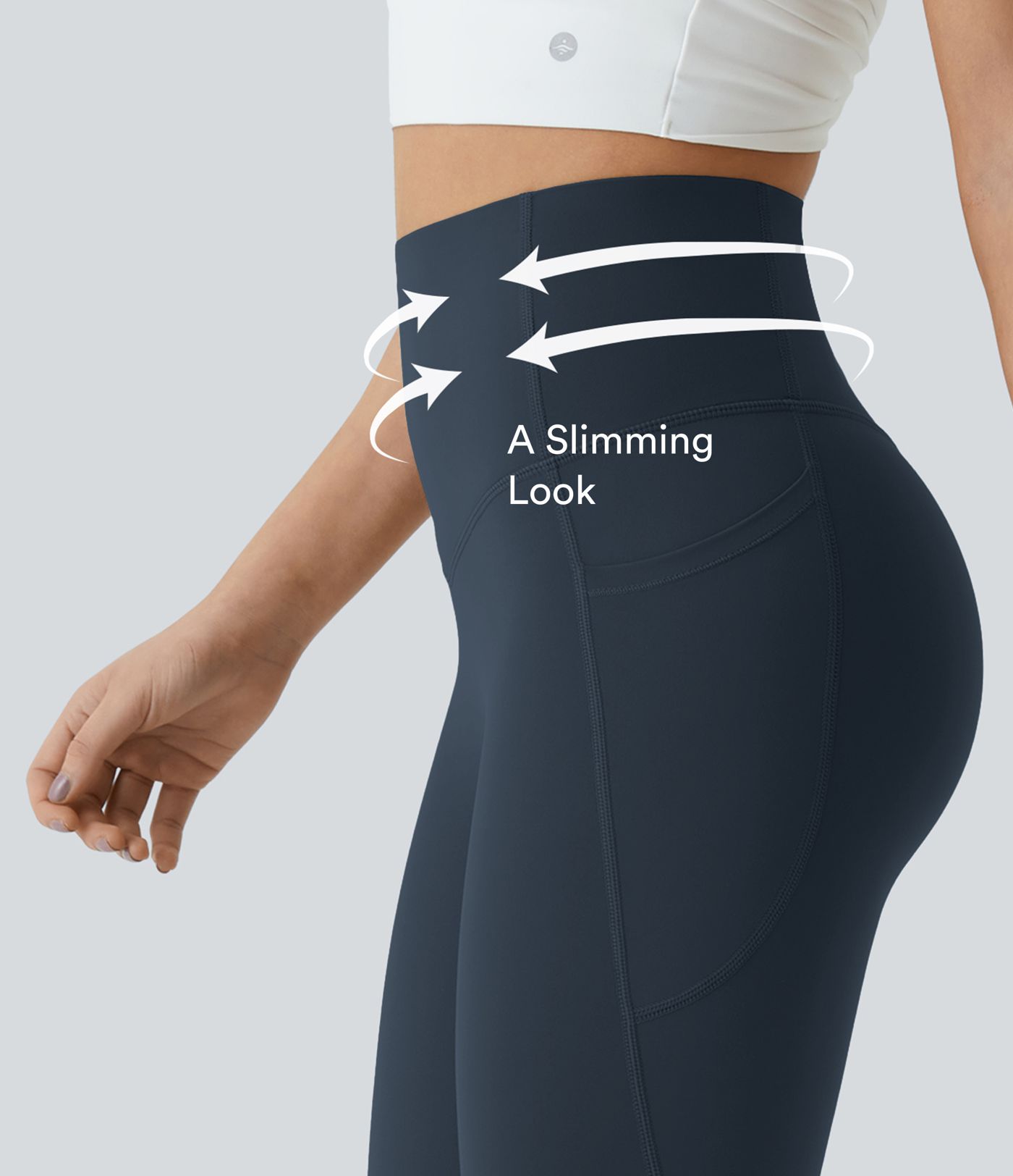 Halara UltraSculpt™ High Waisted Scrunch Butt Lifting Tummy Control Pocket Shaping Training Leggings