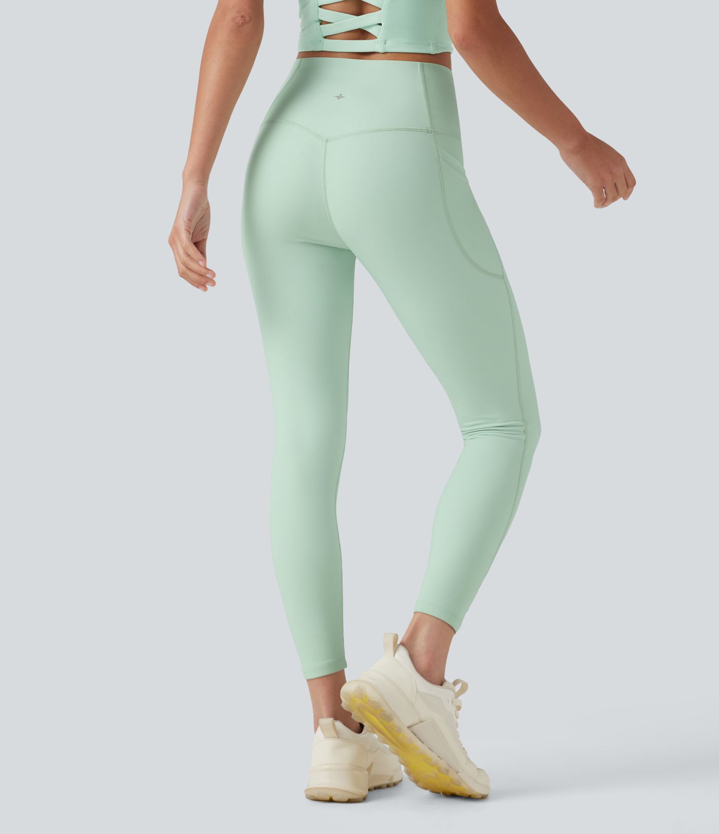Halara UltraSculpt™ High Waisted Tummy Control Shaping Workout Leggings with Pockets