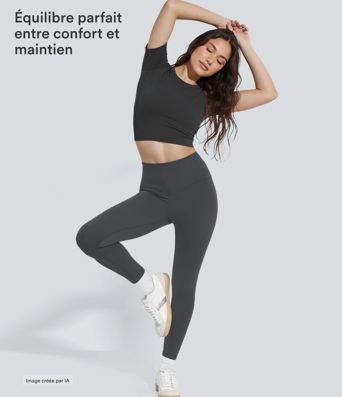 Legging d'entraînement gainant galbant taille haute avec poches Halara UltraSculpt™ Legging d'entraînement gainant galbant taille haute avec poches Halara UltraSculpt™