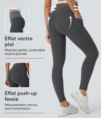 Legging d'entraînement gainant galbant taille haute avec poches Halara UltraSculpt™ Legging d'entraînement gainant galbant taille haute avec poches Halara UltraSculpt™