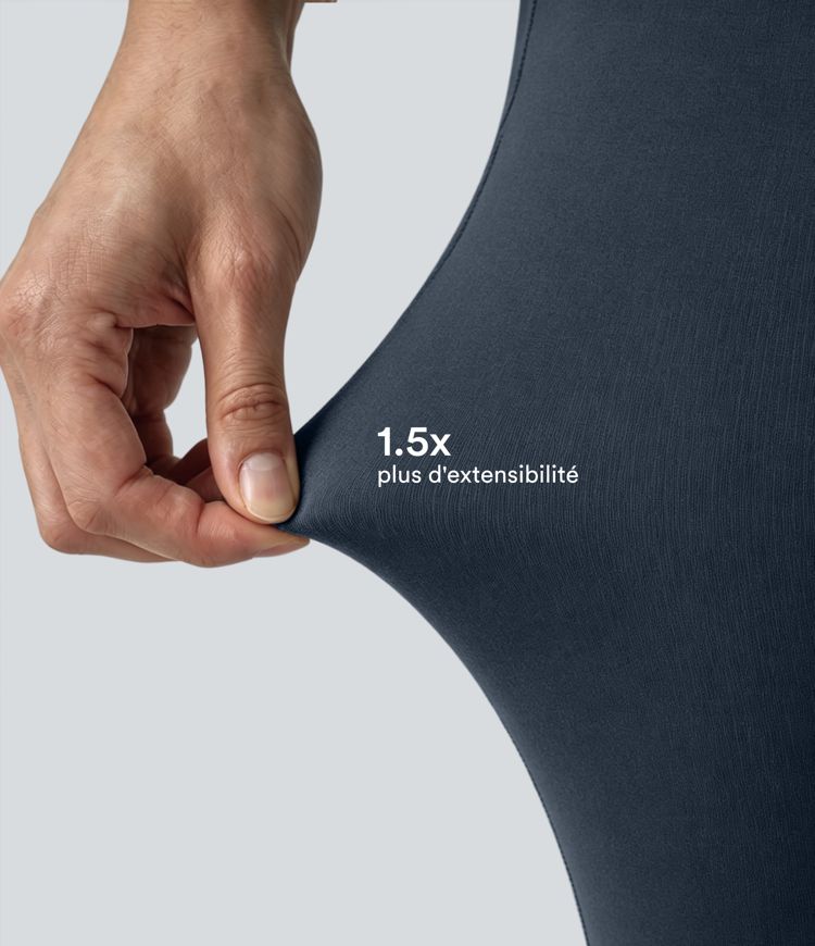 Halara UltraSculpt™ Legging yoga évasé gainant push-up taille haute à fronces avec poches