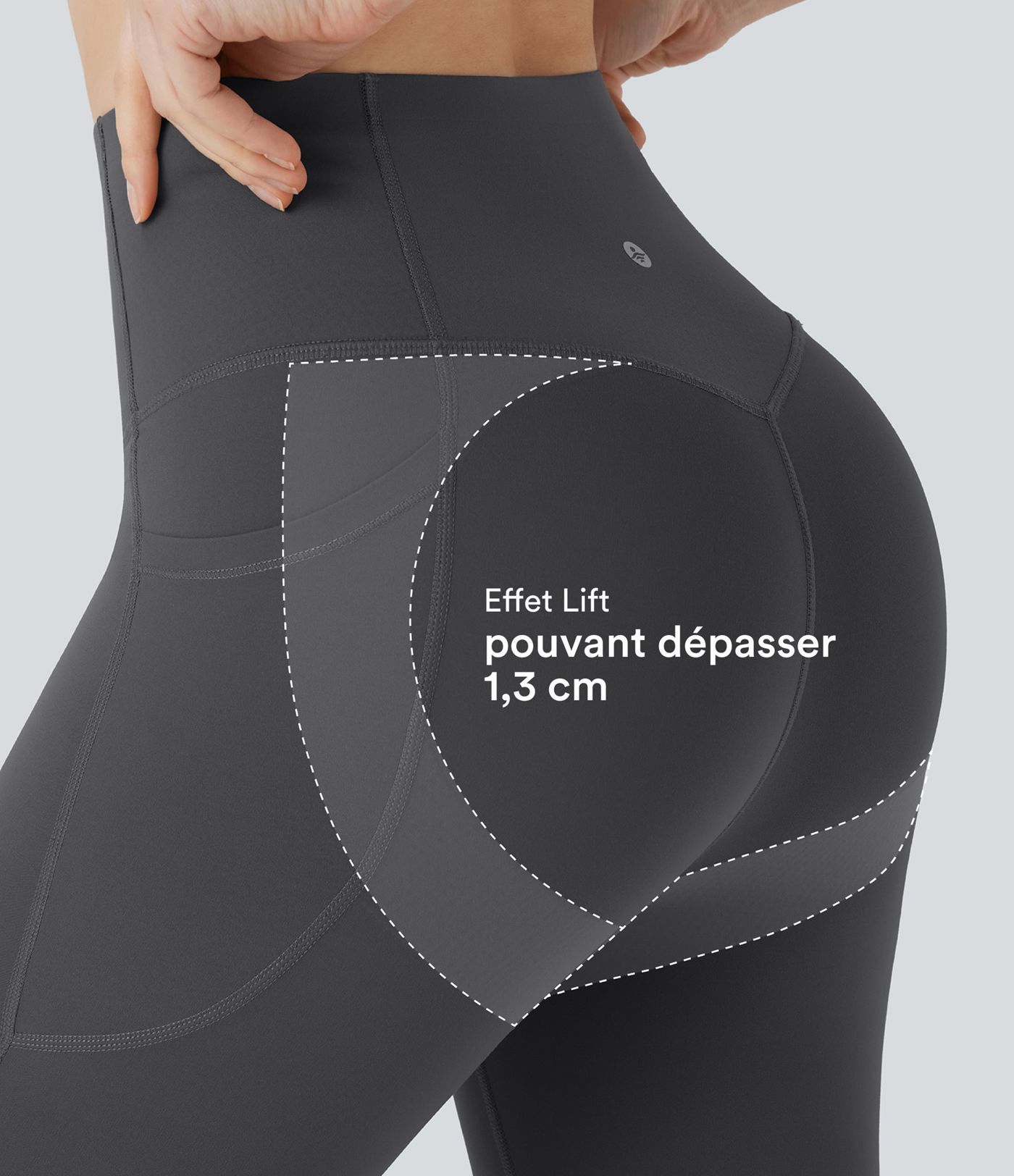 Legging d'entraînement gainant galbant taille haute avec poches Halara UltraSculpt™ Legging d'entraînement gainant galbant taille haute avec poches Halara UltraSculpt™