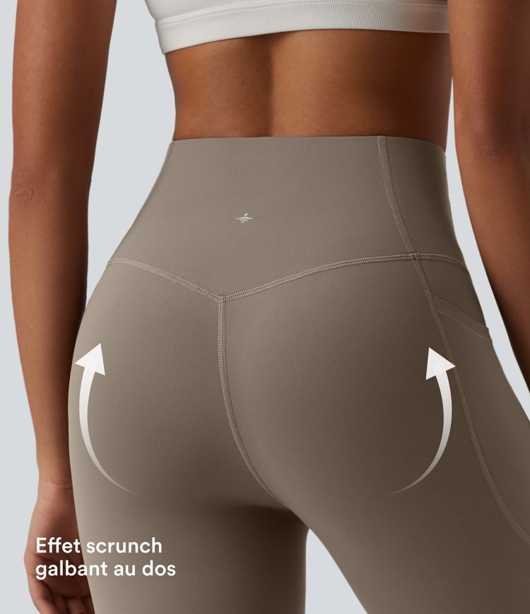 Halara UltraSculpt™ Legging de yoga évasé gainant taille haute avec poches Halara UltraSculpt™ Legging de yoga évasé gainant taille haute avec poches